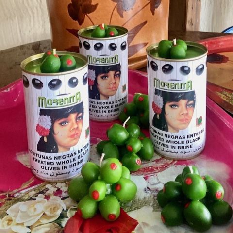 Spanish Olive Tin Scented Candle