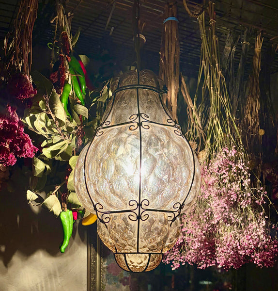 1950's Italian Murano glass light - medium