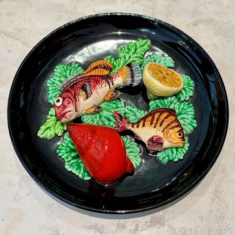 French Sea Creatures Plate