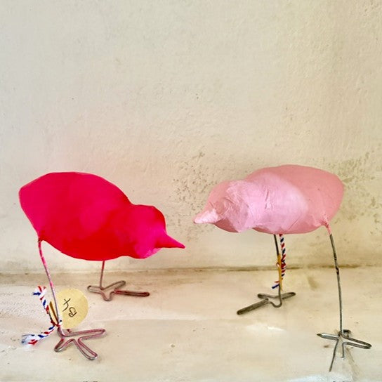 French Paper Mache Bird