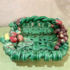 Vintage French Ceramic Basket