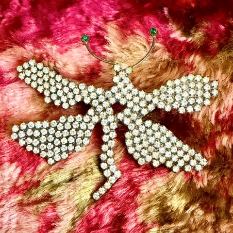 Vintage Dragonfly Brooch