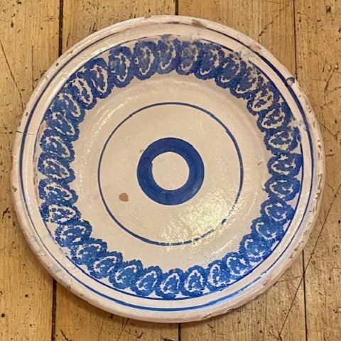 Antique Italian Pottery Bowl
