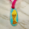 Vintage French Vallauris Pendant
