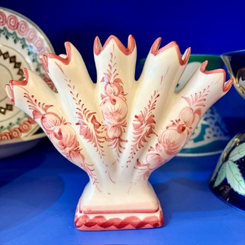 Vintage Portugal Tulip vase