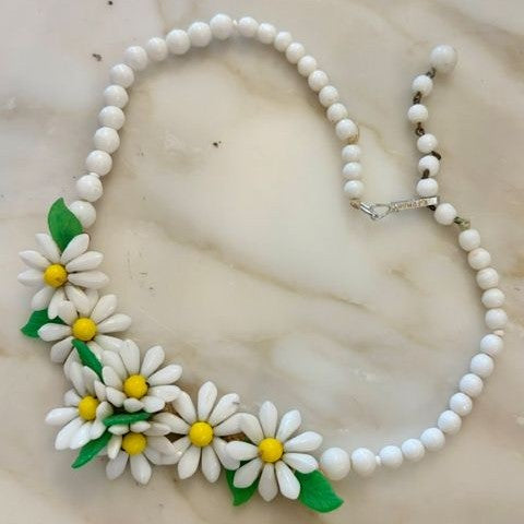 Vintage German Glass Necklace