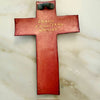 Vintage Limoges Cross Pink