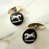 Vintage S. Silver Wedgwood Cufflinks