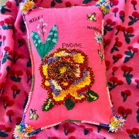 Nathalie Lete XL Cushion 90 x 60cm