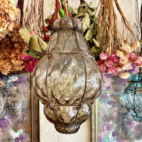 1950's Italian Murano glass light