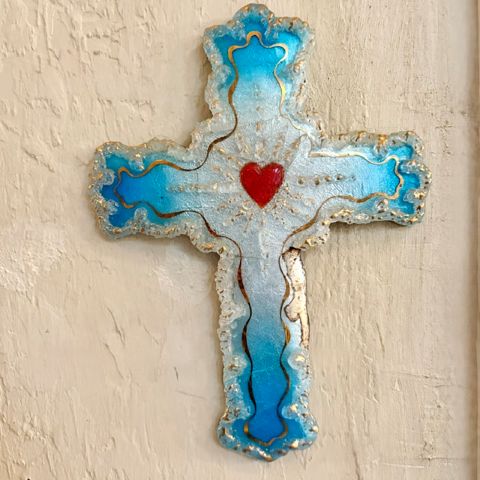 Vintage Limoges Cross Large