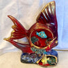 Vintage French Fish Lamp
