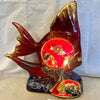 Vintage French Fish Lamp