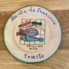 Vintage Buon Ricordo plate