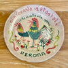 Vintage Buon Ricordo plate
