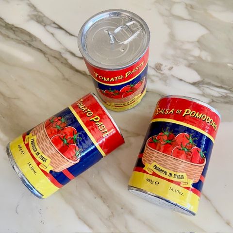 Tomato Tin Italian Food Candle