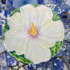 Italian Majolica Flower Plate 22cm