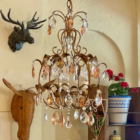 1960's Italian Chandelier