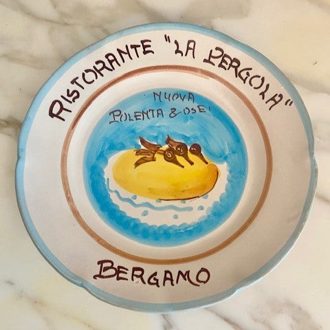 Vintage Buon Ricordo plate
