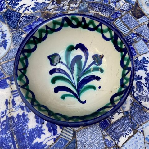 Antique Spanish Sml Bowl