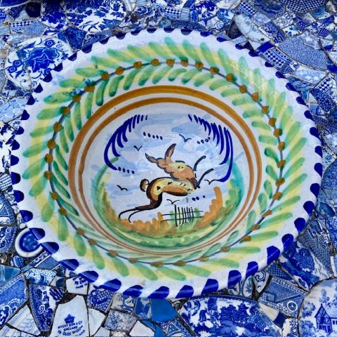 Vintage Spanish Lebrillo