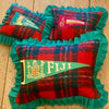 Vintage Penant Mohair Cushion