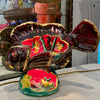 Vintage French Fish Lamp M