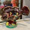Vintage French Fish Lamp M
