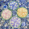 Italian Majolica Flower Plate