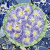 Italian Majolica Flower Plate