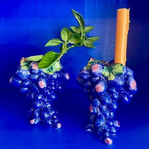 Italian Grape Vase/Candleholder