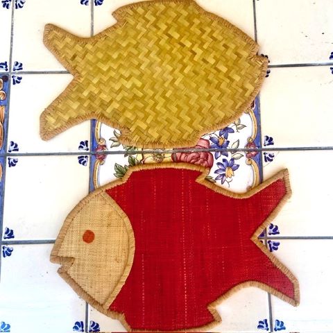 Vintage French Placemat Set