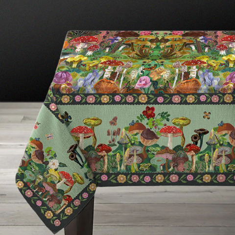 Nathalie Lete Mushrooms Tablecloth