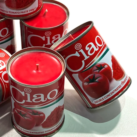 Ciao Tin Tomato Scented Candle