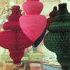 Hand dyed paper lantern 9015L- 67cm