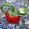 Vintage Italian Strawberry Jug