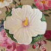 Italian Majolica Flower Plate 22cm
