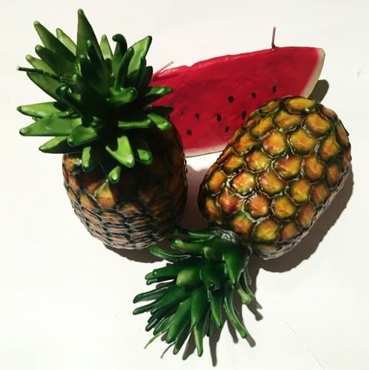 Big Pineapple Italian food candle - 1 pce