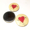John Derian New York Mirror Button - 1pce