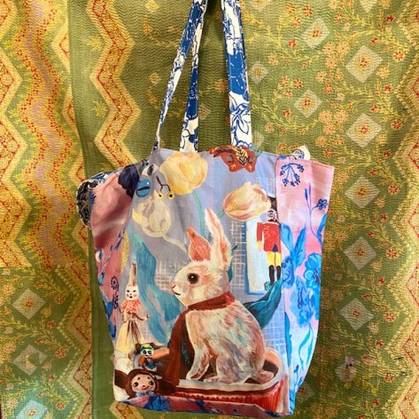 Nathalie Lete Bunny Market bag