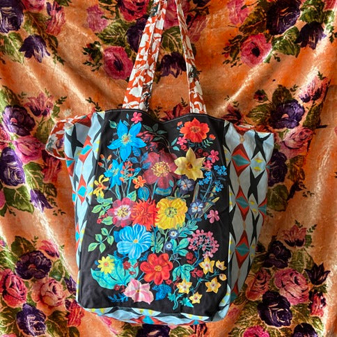 Nathalie Lete Flowers Market bag