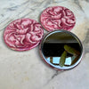 John Derian New York Mirror Button - 1pce
